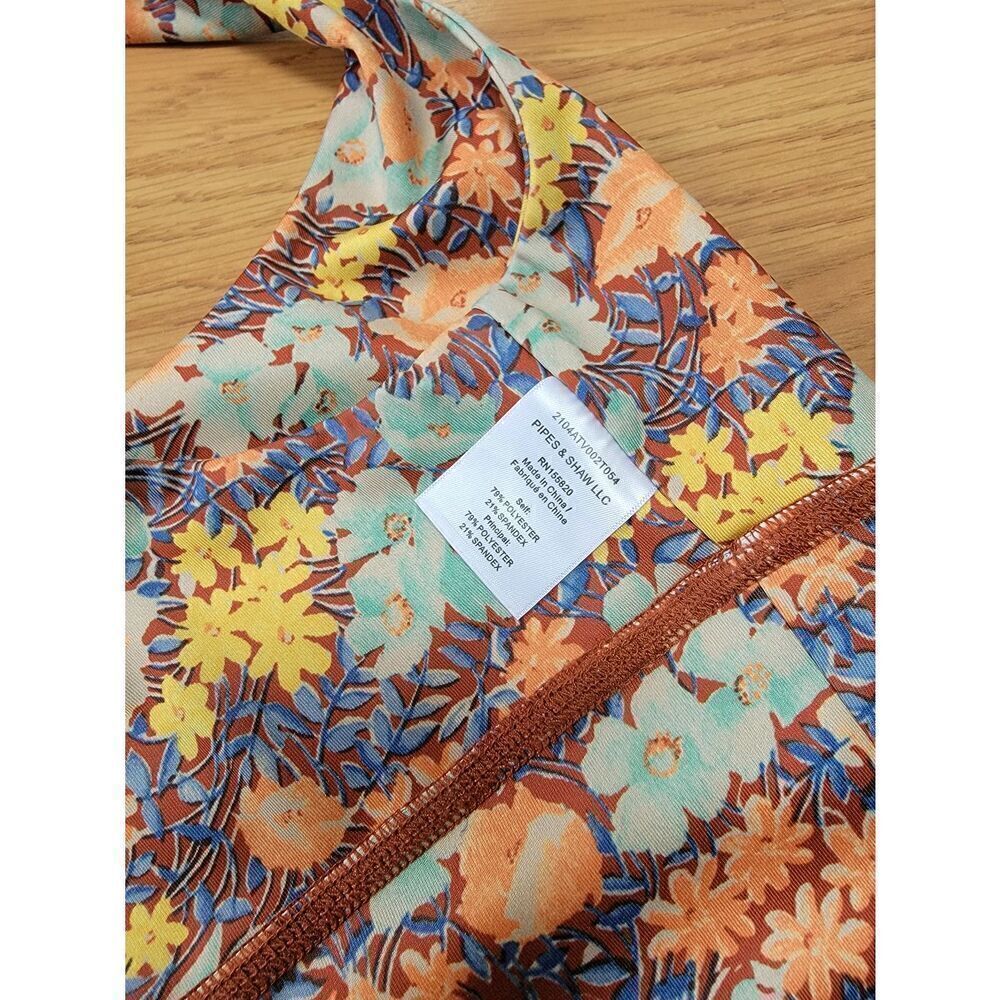 Veronica Beard Floral Print Sport Bra S - Picture 5 of 6
